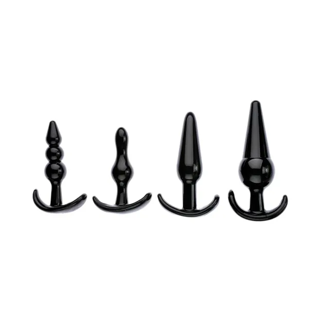 4-Piece Beginner Anal Plug Kit
