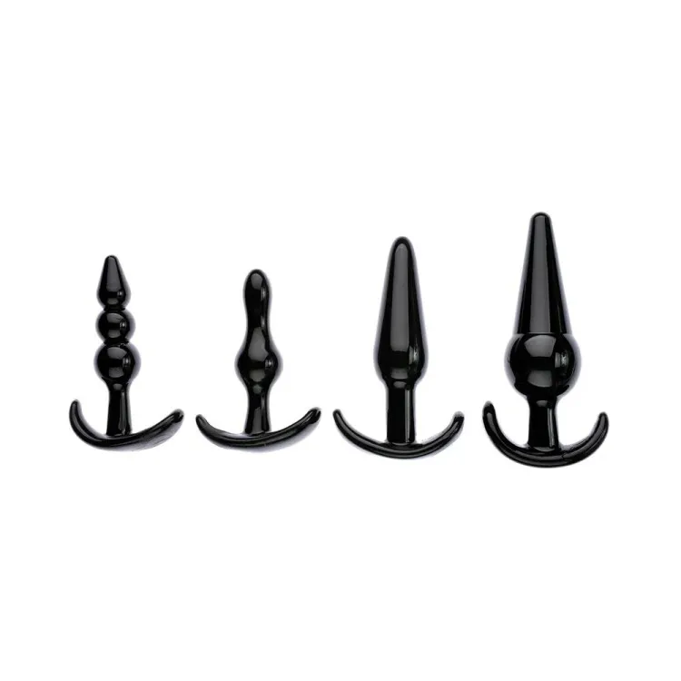 4-Piece Beginner Anal Plug Kit 4-Piece Beginner Anal Plug Kit