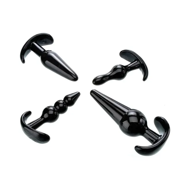 4-Piece Beginner Anal Plug Kit