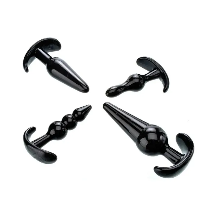 4-Piece Beginner Anal Plug Kit 4-Piece Beginner Anal Plug Kit