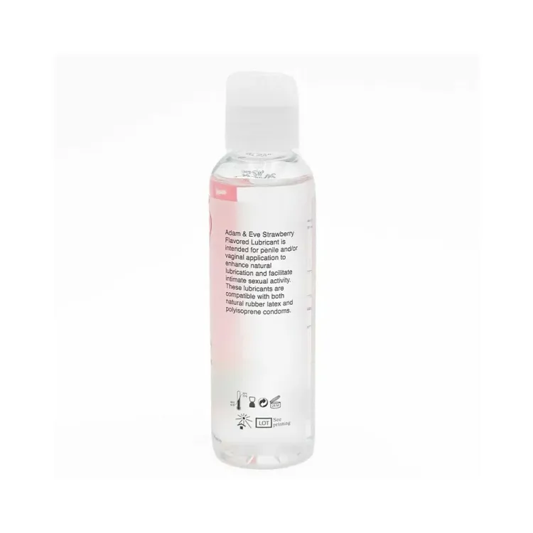 Adam & Eve Flavored Lubricant Strawberry 4 oz. Adam & Eve Flavored Lubricant Strawberry 4 oz.