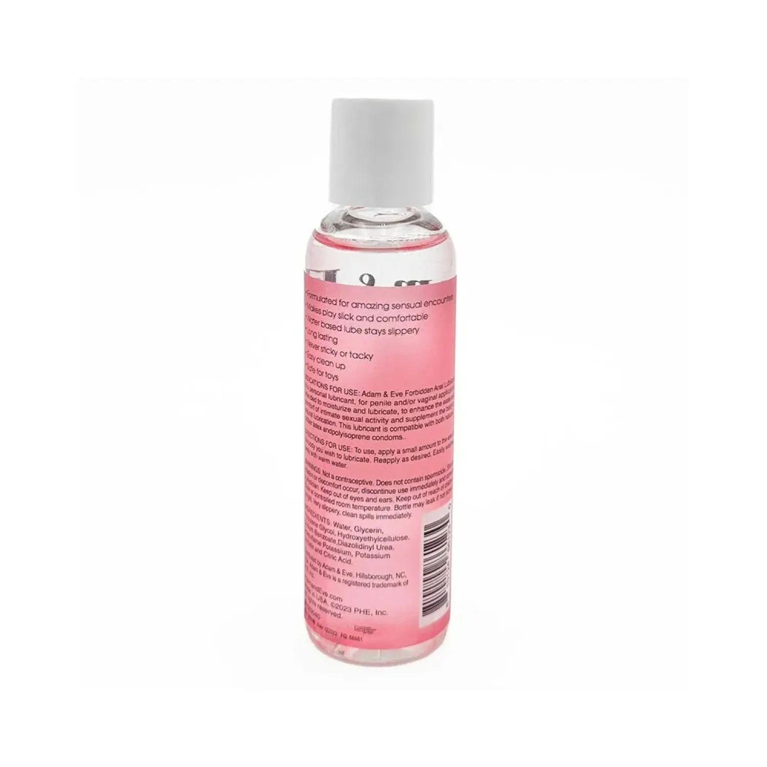 Adam & Eve Forbidden Water-Based Anal Lubricant 4 oz.