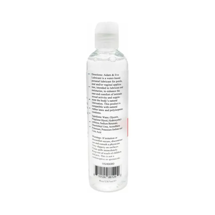 Adam & Eve Water-Based Lubricant 8 oz. Adam & Eve Water-Based Lubricant 8 oz.