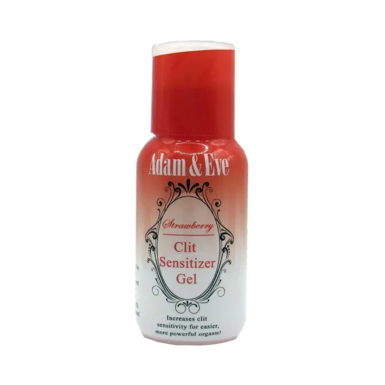 Adam & Eve Strawberry Clit Sensitizer 1 oz. Adam & Eve Strawberry Clit Sensitizer 1 oz.