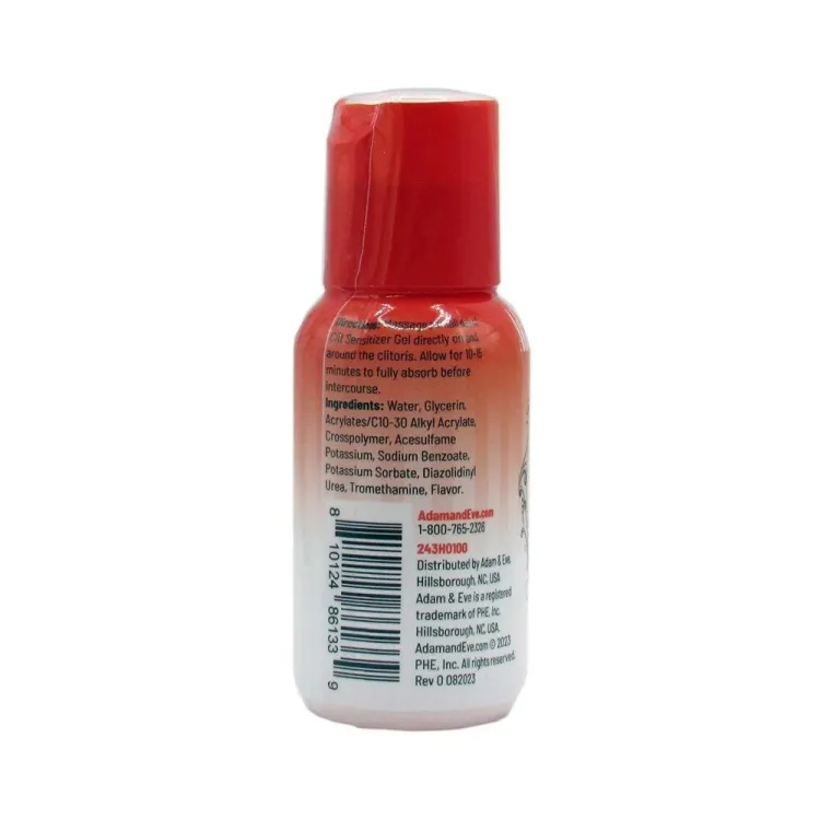 Adam & Eve Strawberry Clit Sensitizer 1 oz. Adam & Eve Strawberry Clit Sensitizer 1 oz.