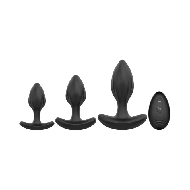 Vibrating Anal Trainer Set with Remote