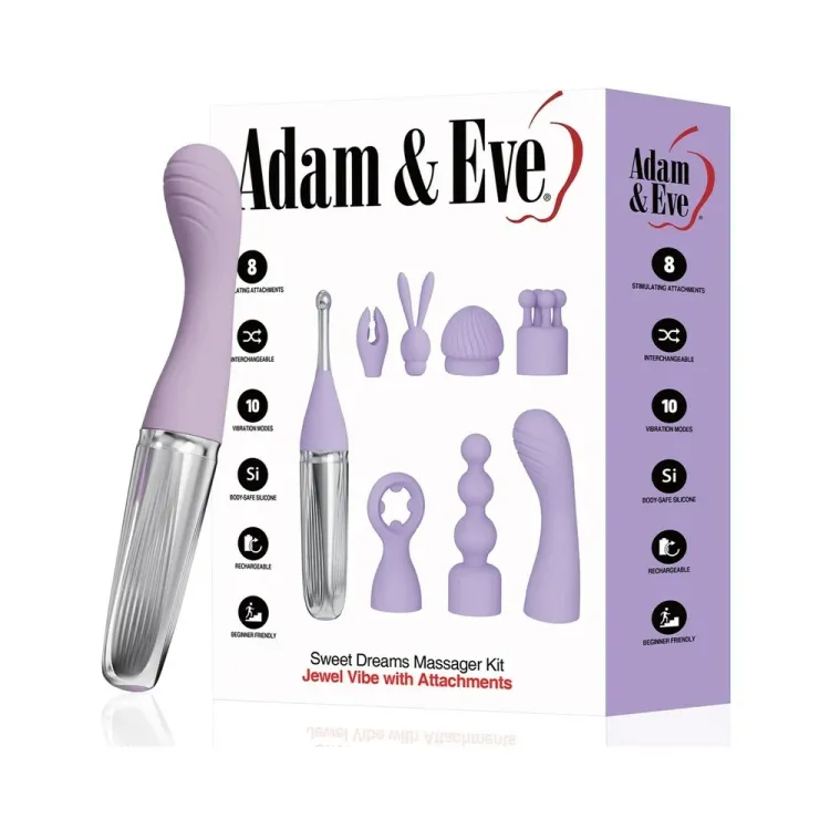 Sweet Dreams Jewel Vibe Massager Kit Sweet Dreams Jewel Vibe Massager Kit