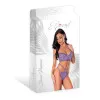 Magic Silk Sheer Passion Demi Bra & High Cut Tanga Very Peri