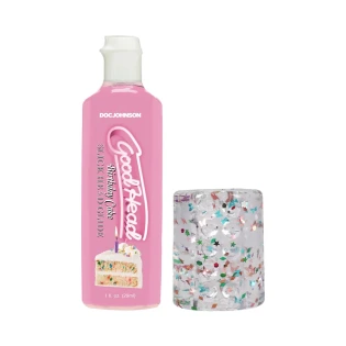 Doc Johnson GoodHead Birthday Blowjob Kit (2 Piece)