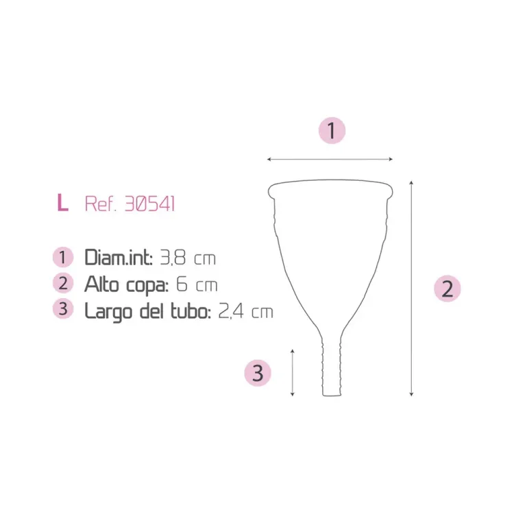 FEMINTIMATE Eve Menstrual Cup Size L FEMINTIMATE Eve Menstrual Cup Size L