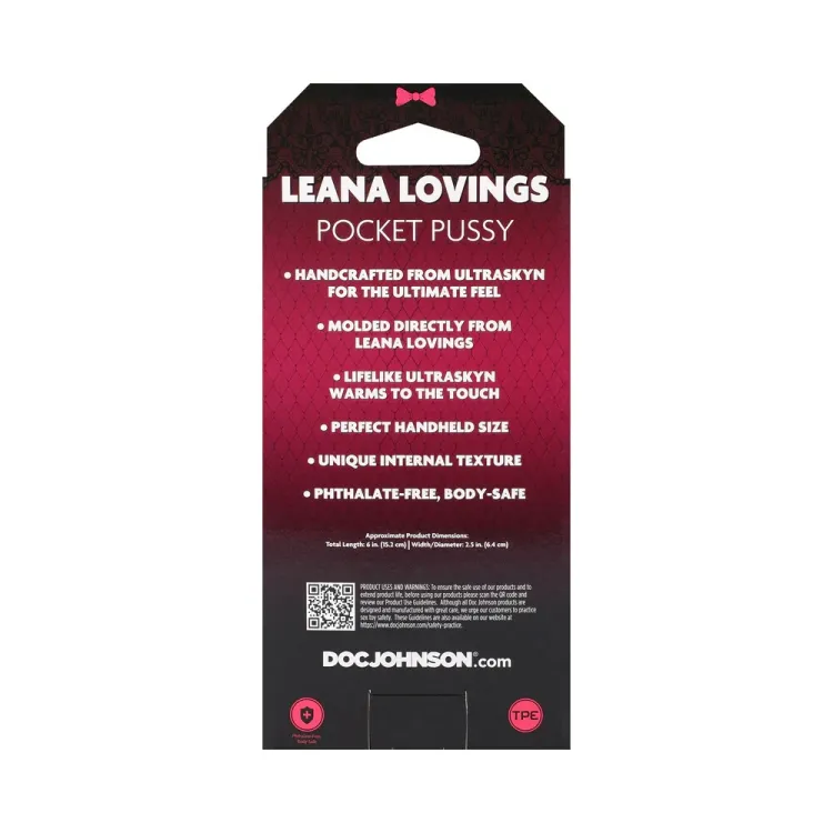 Leana Lovings ULTRASKYN™ Pocket Pussy Leana Lovings ULTRASKYN™ Pocket Pussy