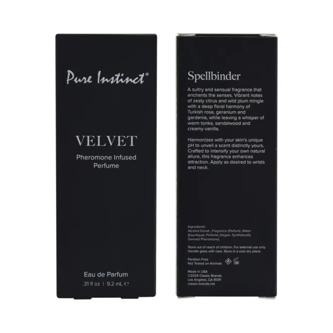 Pure Instinct Pheromone Perfume Velvet Spray 0.31 oz.