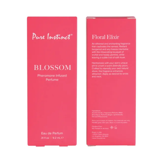 Pure Instinct Pheromone Infused Perfume Blossom Spray 0.31 oz.