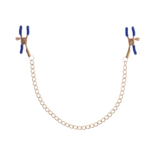 Sportsheets Cougar Chained Nipple Clamps