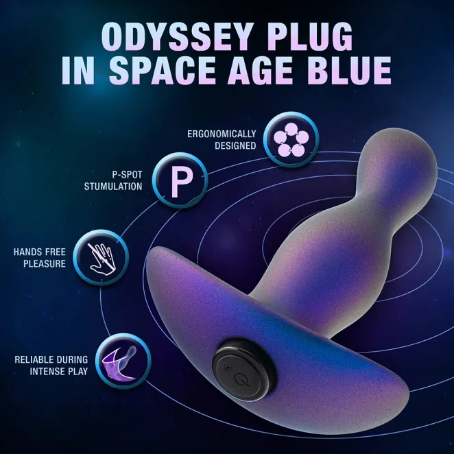 Odyssey Prostate Stimulator Space Age Blue