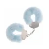 Heavy-Duty Fluffy Handcuffs Powder Blue Heavy-Duty Fluffy Handcuffs Powder Blue
