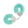 Heavy-Duty Fluffy Handcuffs Powder Green Heavy-Duty Fluffy Handcuffs Powder Green