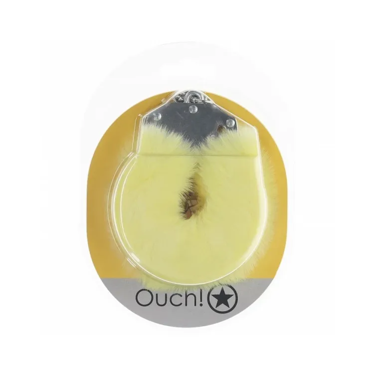 Heavy-Duty Fluffy Handcuffs Yellow Heavy-Duty Fluffy Handcuffs Yellow