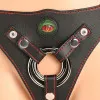 Horny Devil Strap-On Harness with Creature Eye & Horns Red