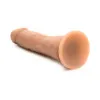 7 Inch Realistic Silicone Dildo Tan