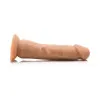 7 Inch Realistic Silicone Dildo Tan