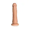 7 Inch Realistic Silicone Dildo Tan