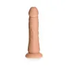 7 Inch Realistic Silicone Dildo Tan