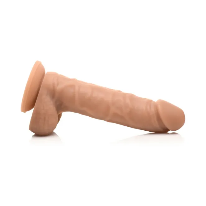 7 Inch Easy Riders Luxe Realistic Silicone Dildo Tan