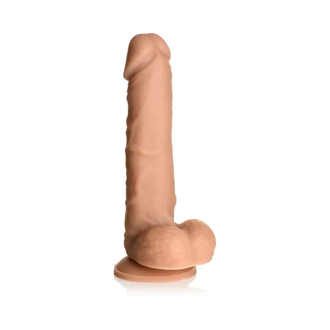 7 Inch Easy Riders Luxe Realistic Silicone Dildo Tan