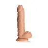 7 Inch Realistic Silicone Dildo with Balls Tan
