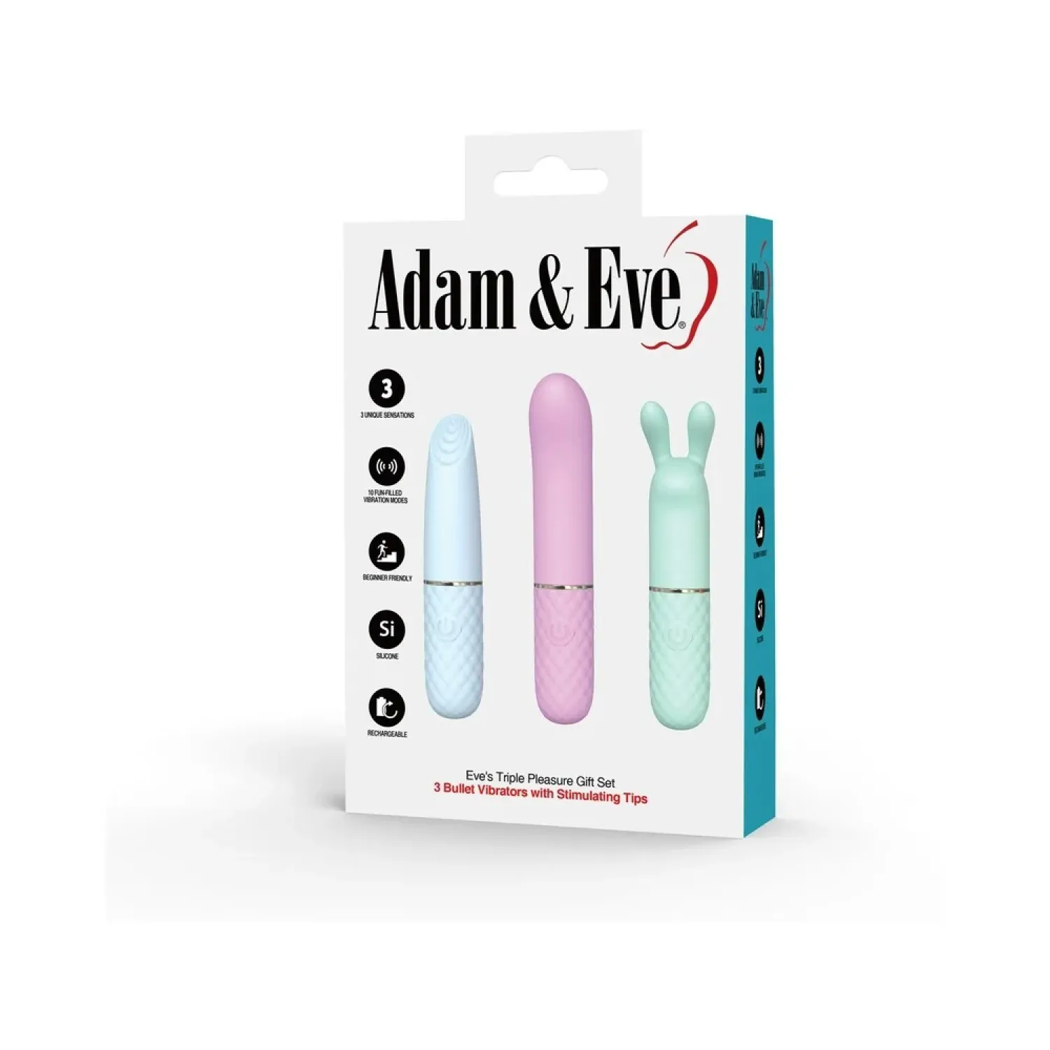 Eve's Triple Pleasure Bullet Vibrator Gift Set