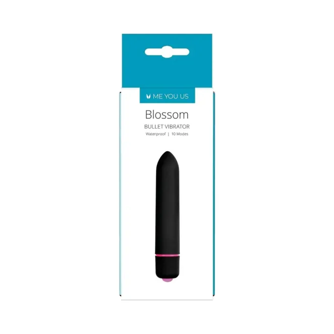 Blossom 10 Mode Bullet Vibrator Black