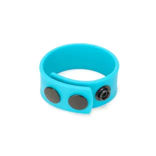 Silicone Cock Strap Light Blue