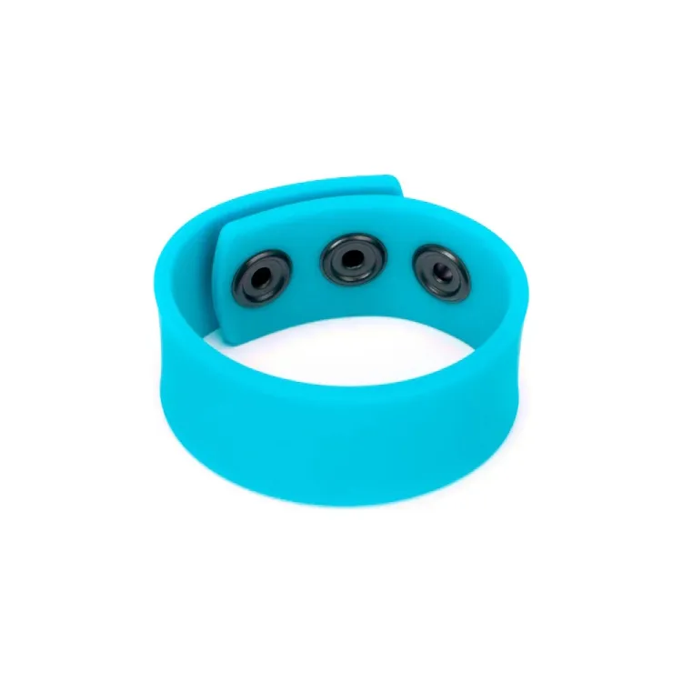 Silicone Cock Strap Light Blue Silicone Cock Strap Light Blue