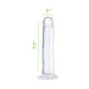7.5 in. Ultracock Realistic Jelly Dildo Clear 7.5 in. Ultracock Realistic Jelly Dildo Clear