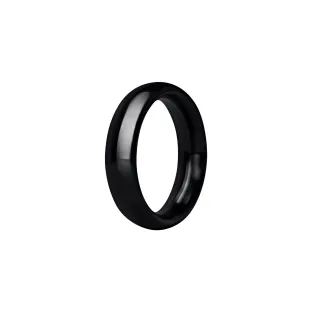 Black Aluminum Cock Ring 45mm