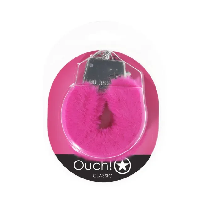 Classic Fluffy Handcuffs Pink