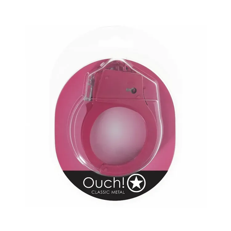 Classic Metal Handcuffs Pink Classic Metal Handcuffs Pink