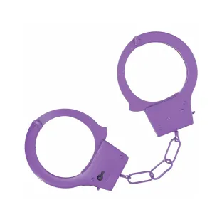 Classic Metal Handcuffs Purple