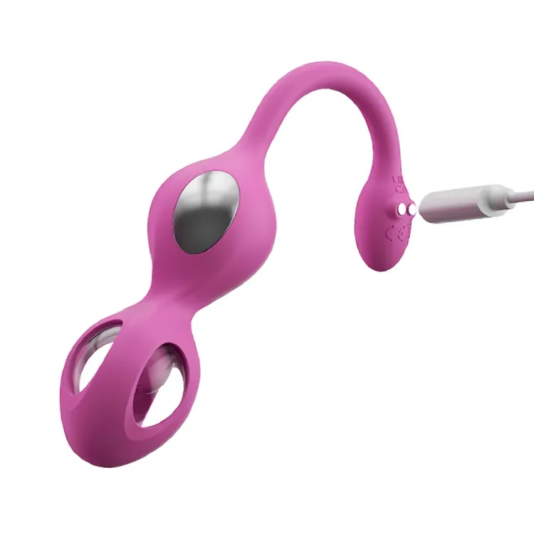 Elektra App-Controlled E-Stim Kegel Training Set Pink Elektra App-Controlled E-Stim Kegel Training Set Pink