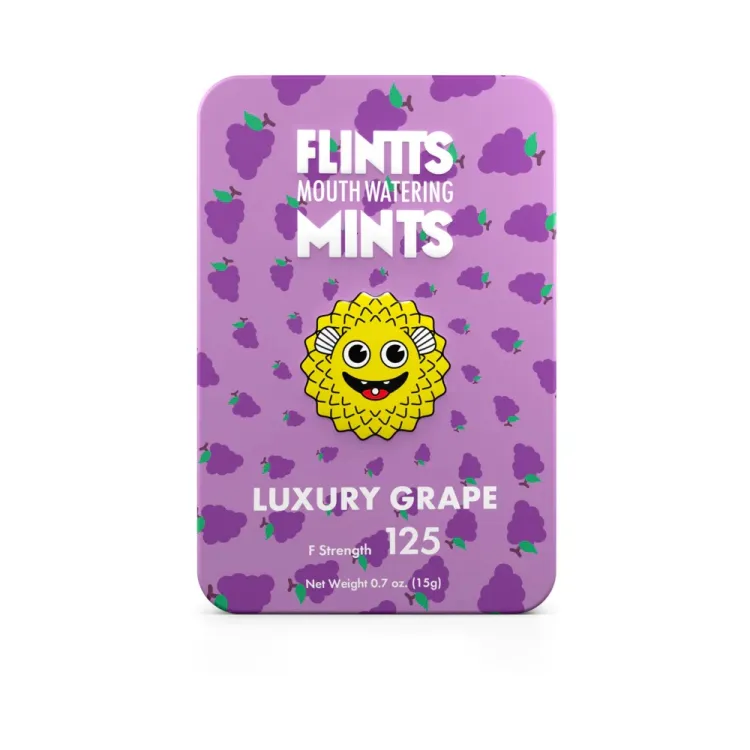 Flintts Mints Luxury Grape - F Strength 125 Flintts Mints Luxury Grape - F Strength 125