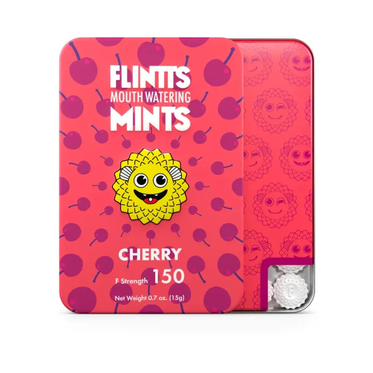 Flintts Mints Cherry - F Strength 150 Flintts Mints Cherry - F Strength 150