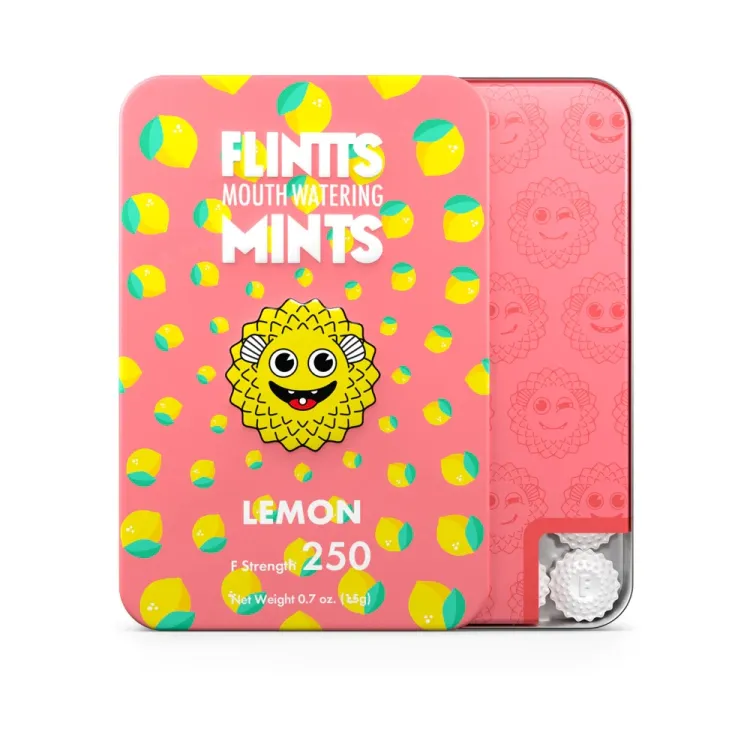Flintts Mints Lemon - F Strength 250 Flintts Mints Lemon - F Strength 250