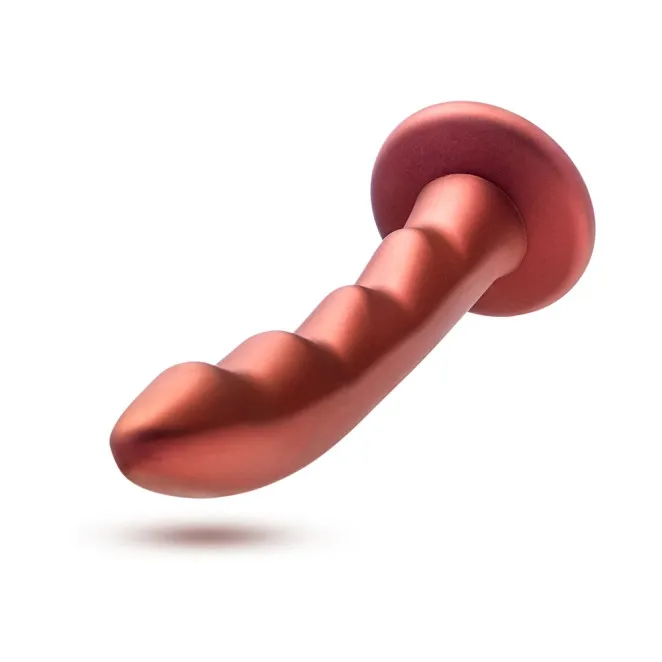 7 Inch Jealousy Peg Curved Silicone Pegging Dildo Red