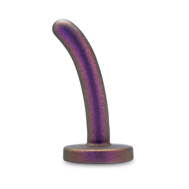 4 Inch Beginner Silicone Peg Dildo – Purple
