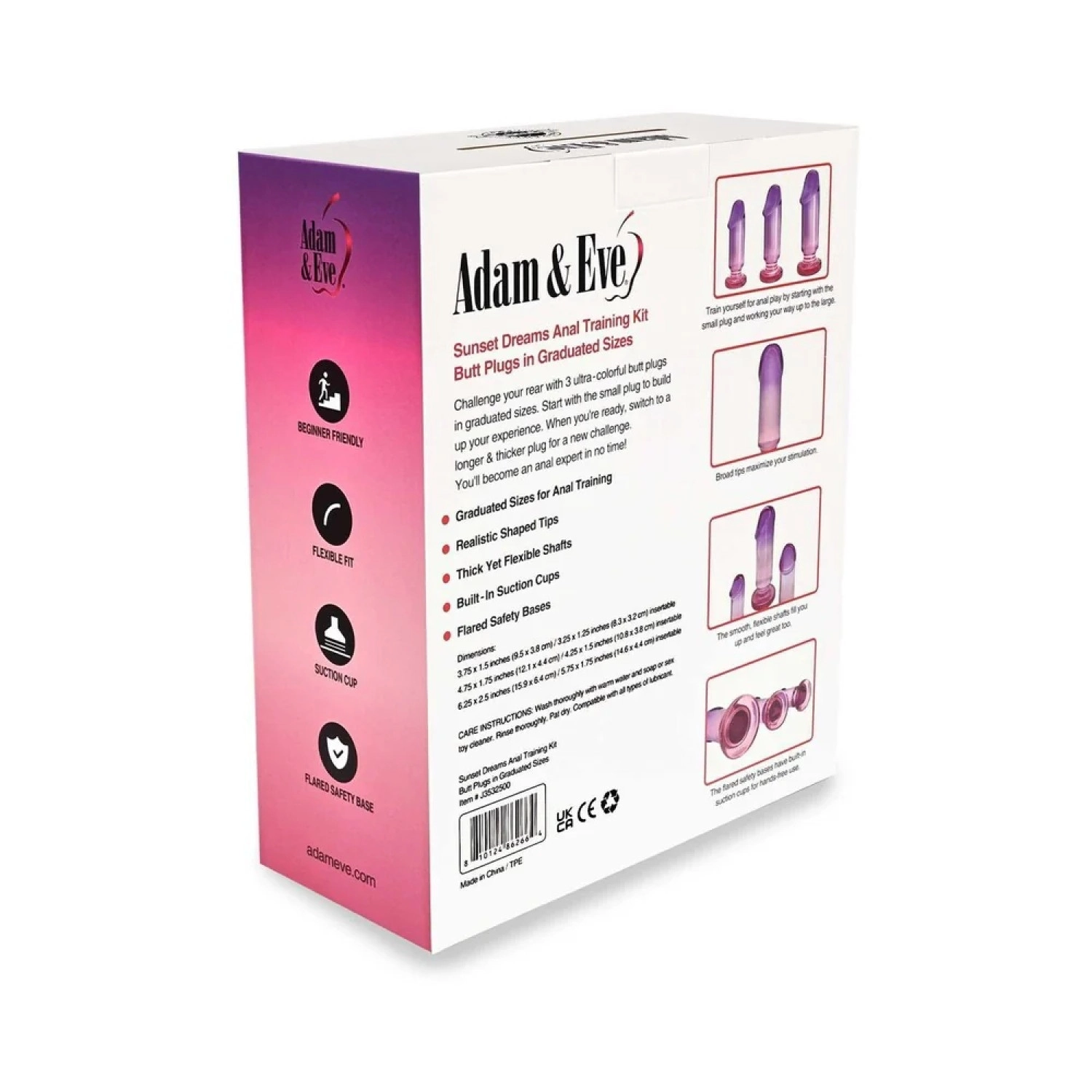 Sunset Dreams Anal Plug Training Kit