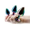 Rainbow Heart Anal Plug Training Set Rainbow Heart Anal Plug Training Set