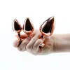 Rose Gold Pink Heart Anal Plug Training Set Rose Gold Pink Heart Anal Plug Training Set
