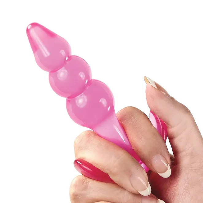 Bumpy Bubbles Beaded Anal Plug