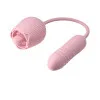 Thrust & Tickle Dual Stim Rose Vibrator Thrust & Tickle Dual Stim Rose Vibrator